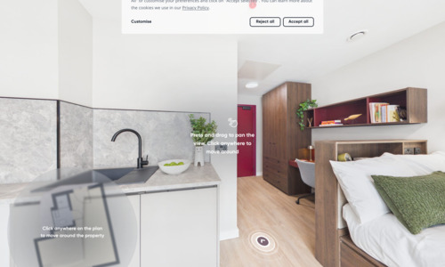 Virtual Tour for Premium Studio Room