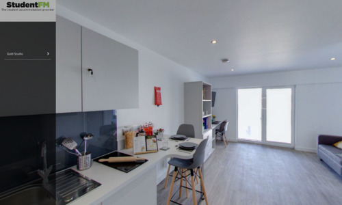 Virtual Tour for Gold Studio Room