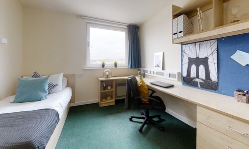 Virtual Tour for En suite Rooms (Single Bed) – Bronze Room