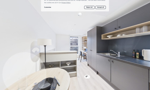 Virtual Tour for Deluxe Studio Room